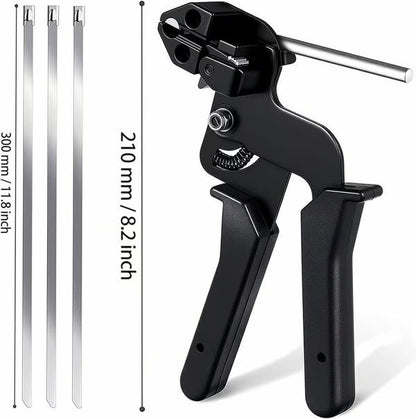 🚚Free Shipping！🔥304 Stainless Steel Zip Tie Kit | 4X Stronger Than Plastic