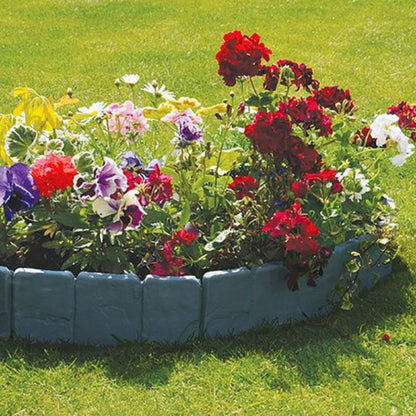 🔥LIMITED TIME 60% OFF! 🏡Imitation Stone Garden Fence - DIY Garden Edging Border🌿✨