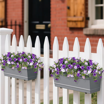 Artificial Fake Petunia Flowersfor Outdoor Decoration (2Pcs)
