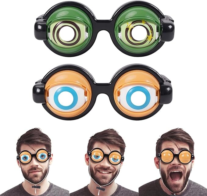 🏆Flash Sale💥Funny Glasses with Winking Eye Mechanism🥸