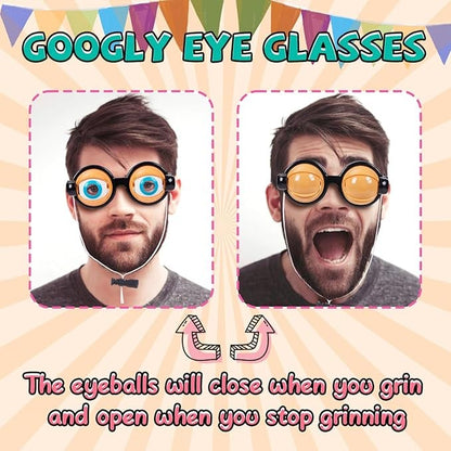 🏆Flash Sale💥Funny Glasses with Winking Eye Mechanism🥸